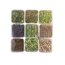 DIY手工模型微景观手帐树粉复古艺术垃圾杂志仿真花草组合材料