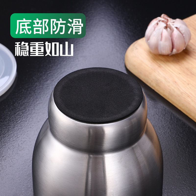304 de acero inoxidable ajo Mascher medicina Mascher artefacto molienda martillo Chile ajo Mascher tarro piedra mortero hogar fábrica suministro directo