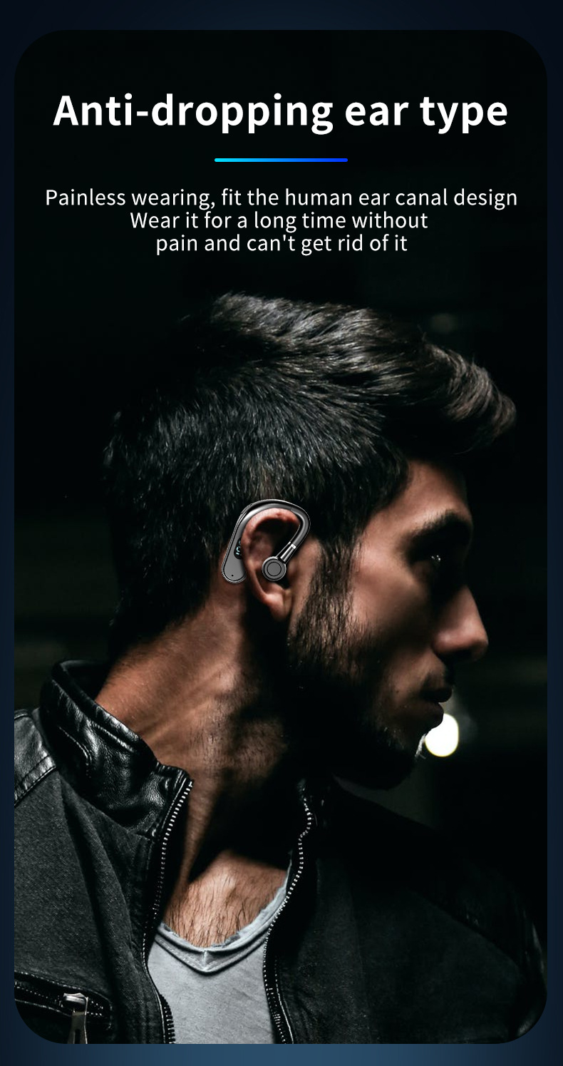 Yeni ürün X5 Bluetooth kulaklık kablosuz kulak üstü spor araba dijital ekran bekleme uzun pil çıkarılabilir yedek sınır ötesi
