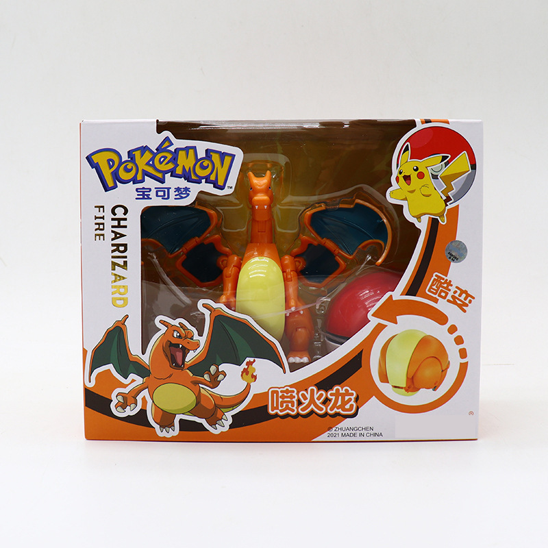 SC Johnson Pokémon Pikachu Pogaman juguetes Pokémon mascotas Genie jugadores de fútbol modelo de muñeca