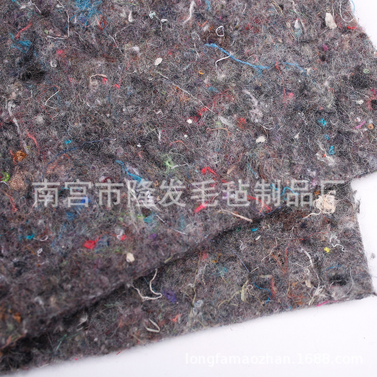 工业管道保温防寒毛毡 空调管道外包针刺棉毡 铁路管道保温毛毡条