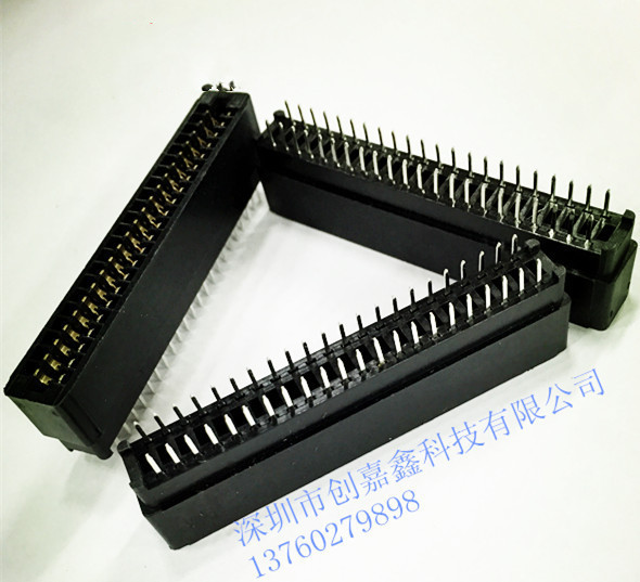 ָ SLOT PCB۲ 44P ֱʽ 2.54MM ޶