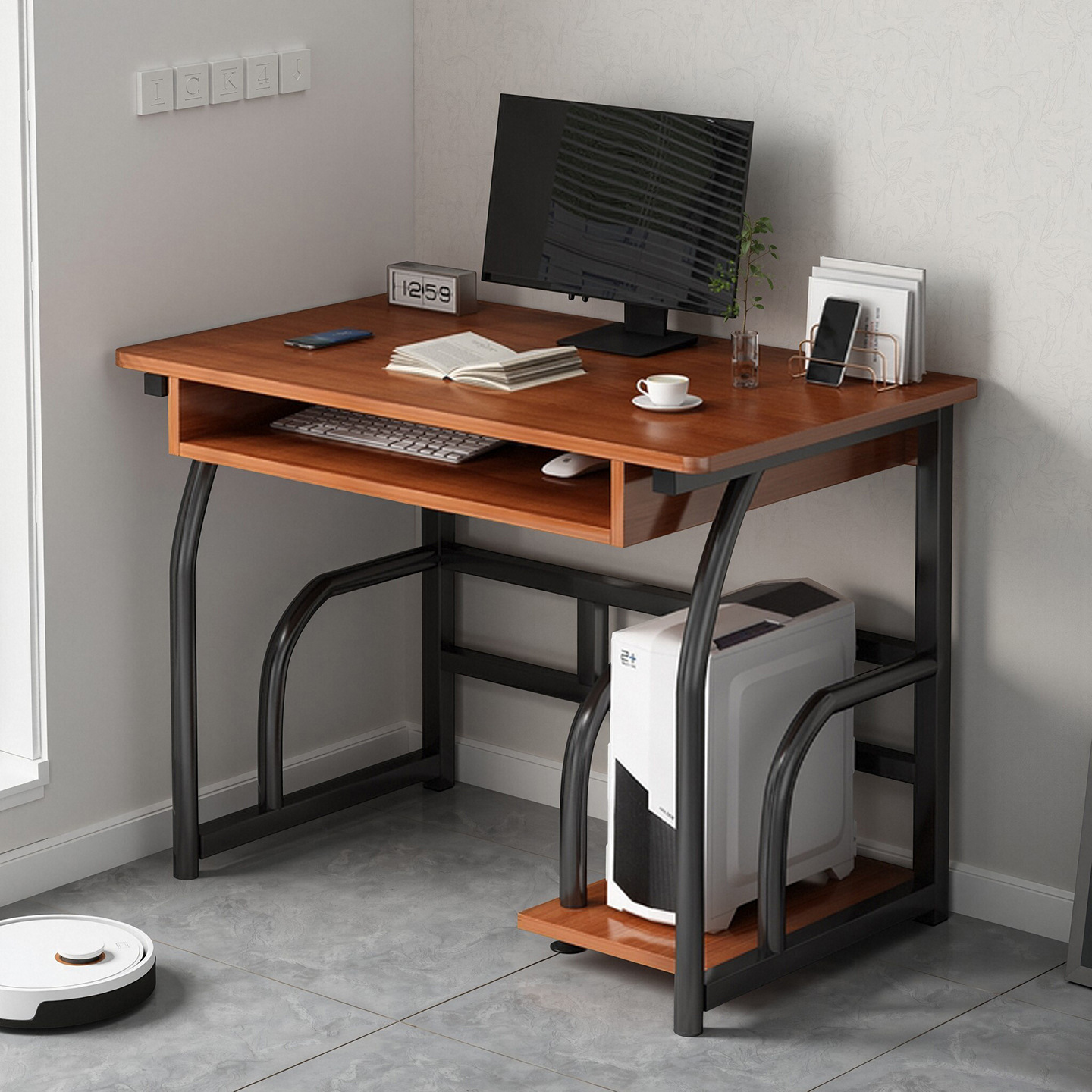Computer Desk Student Desk Home Study Table Small Apartment Workbench Simple Office Desk Bedroom Mini Writing Desk
