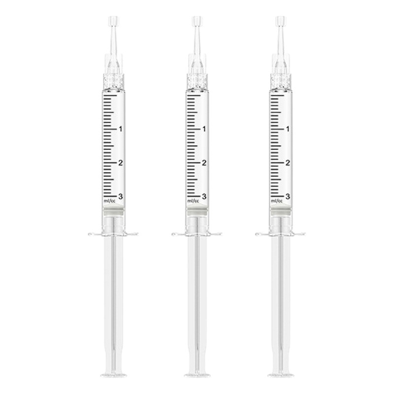 Dientes blanqueamiento deslumbrante gel pluma aguja tubo de empuje tipo varilla en stock y entrega rápida