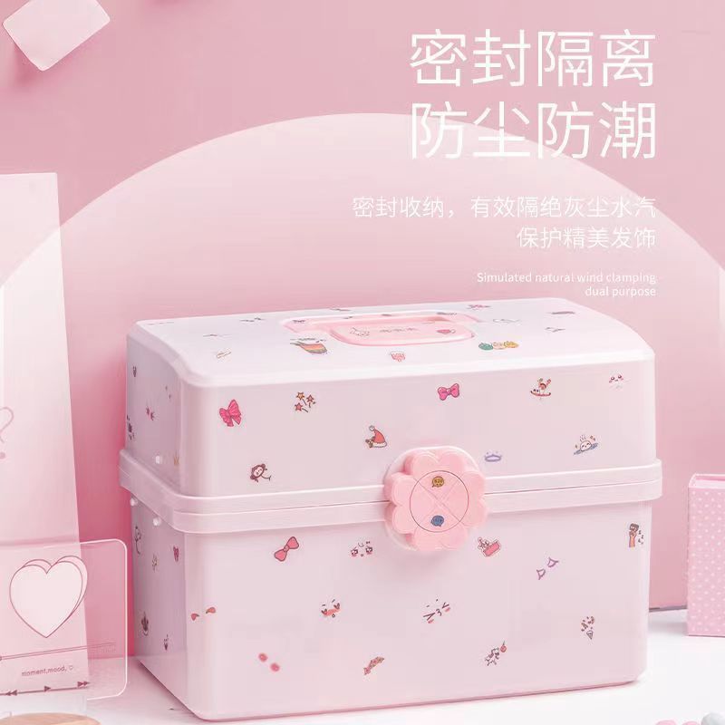 薬箱家庭用薬箱家庭用大容量子供用薬多层医疗収纳ケース救急箱小薬ケース|undefined