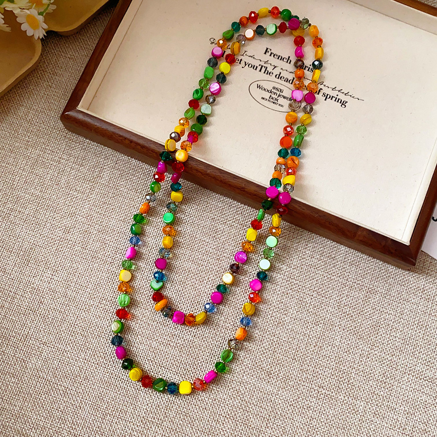 5#목걸이-노란색-보라색-녹색