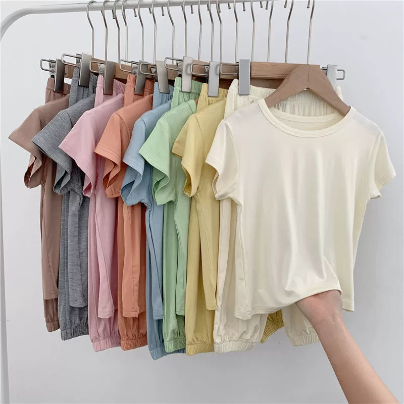 Пижама для детей soft, комплект, с коротким рукавом