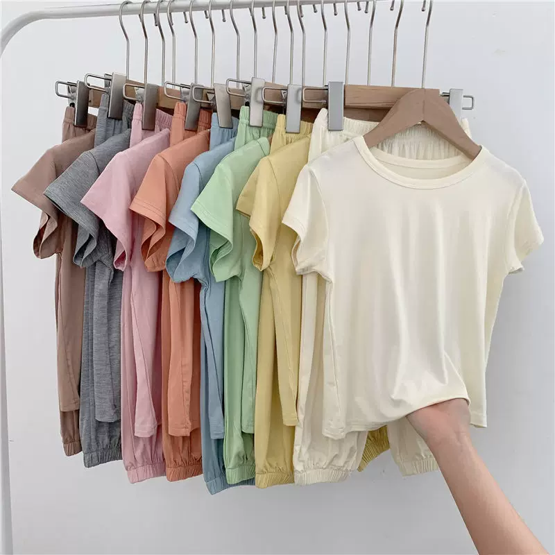 Пижама для детей soft, комплект, с коротким рукавом