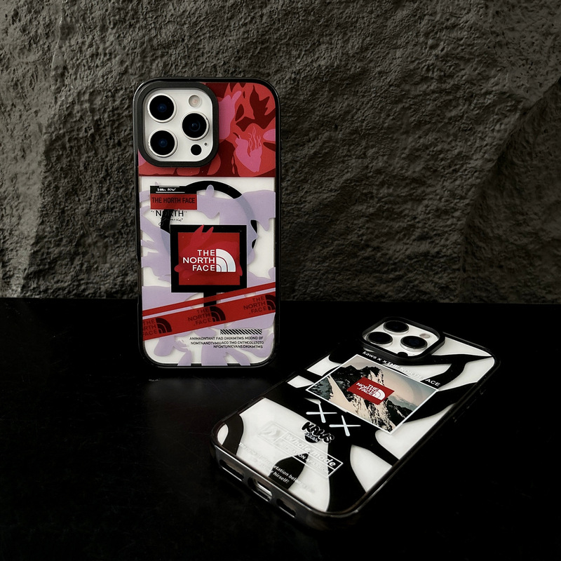 Personalized Trendy Brand North Face Suitable for Apple 15Promax Magnetic Phone Case Iphone16 Transparent Frosted 14Plus Personalized Trendy Brand North Face Suitable for Apple 15Promax Magnetic Phone Case Iphone16 Transparent Frosted 14Plus