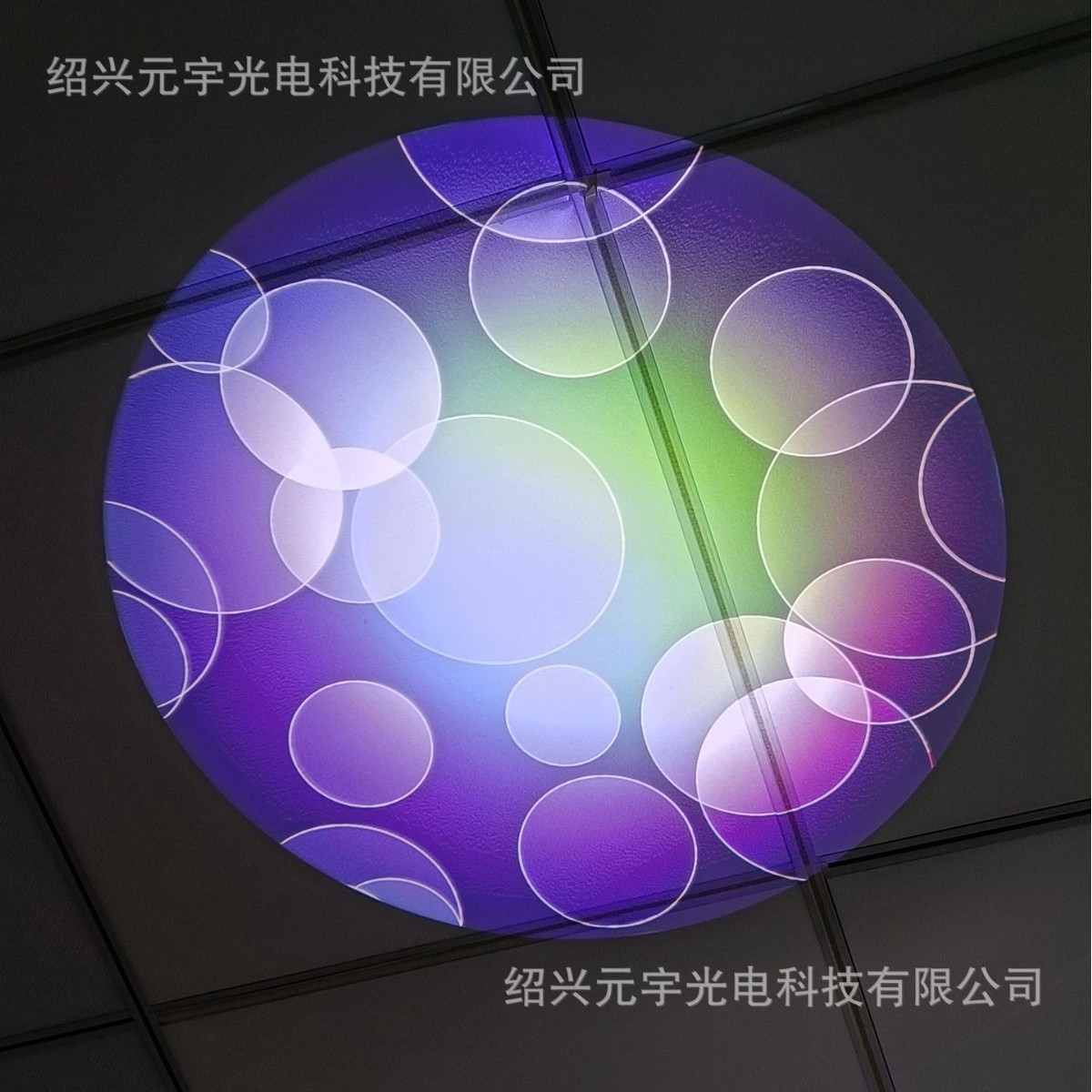 Coloured Glass Filter — GOBO Pattern, Projection — view 3