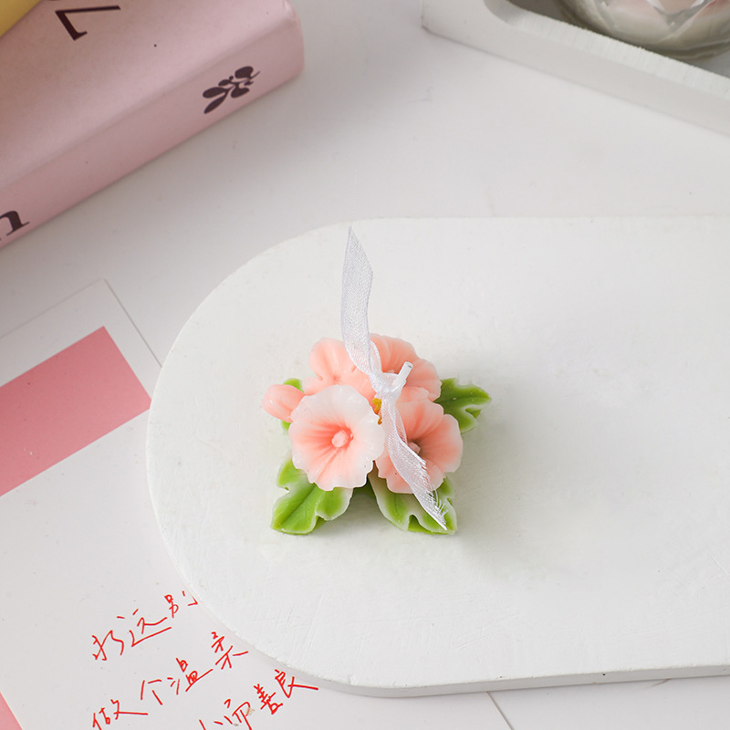ins小雏菊花朵造型香薰蜡烛diy拍摄道具洋甘菊蜡烛情人节礼品|undefined