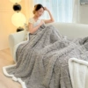 Gray [Winter Thickened Double Layer Sheep Velvet Quilt]
