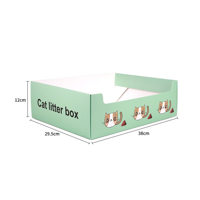 일회용 종이 큰 녹색