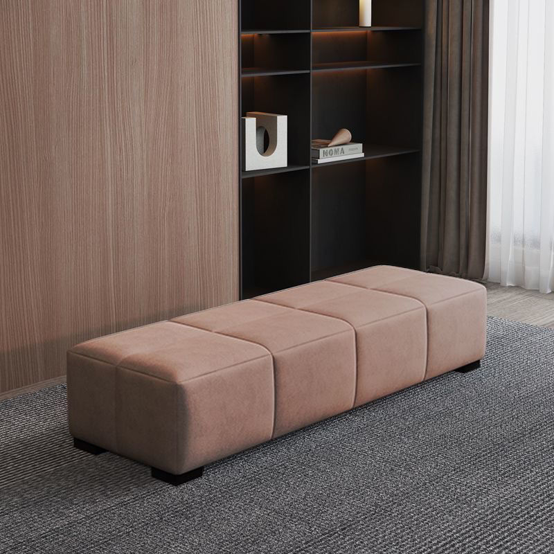 Fábrica directa de vestuario cambiador de zapatos taburete cama frente al banco de descanso italiano cama de dormitorio almacenamiento taburete cola de cama