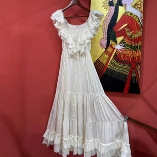 Thai Mask Cotton Ecological Cotton Madai Fairy Skirt Exotic Ethnic Style Southeast Asian Women 2025 Summer New Style