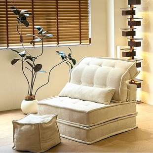 Modular Sofa, Lazy Sofa, Single Fabric Sofa, Living Room, Small Apartment, Tofu Block Sofa Bed, Mahjong Simple