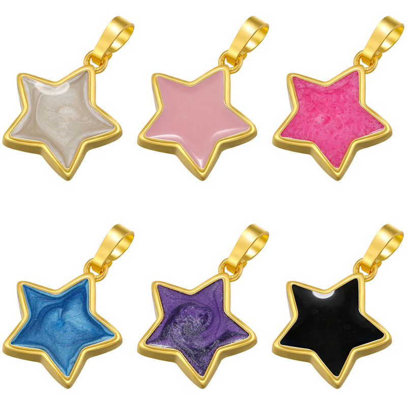 1 Piece Quantity Copper Material 1 Piece Copper Pentagram