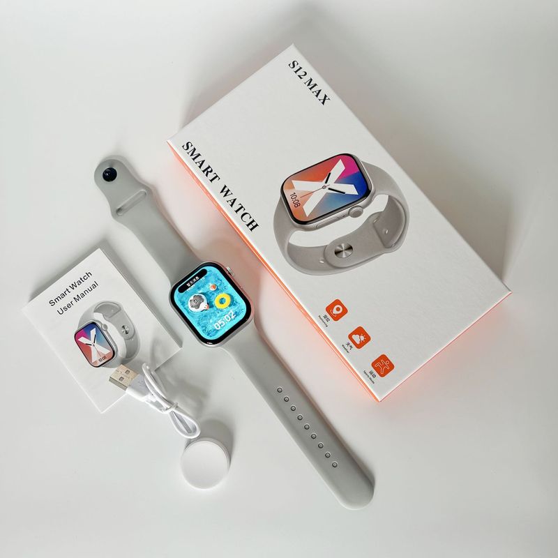 2025跨境新款华强北S10蓝牙通话手表运动健康心率Watch10智能手表|undefined