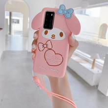 适用OPPO Reno5创意趴趴美乐蒂手机壳A55卡通女情侣A93硅胶保护套