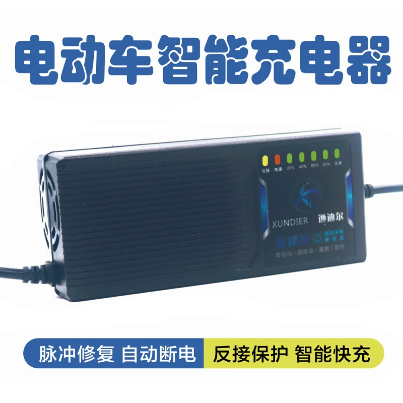 Семь ламп автоматического выключения может быть электрическая бутылка автомобильное зарядное устройство 48V вольт 20Ah12ah32a45AH50 Амр трехколесный велосипед