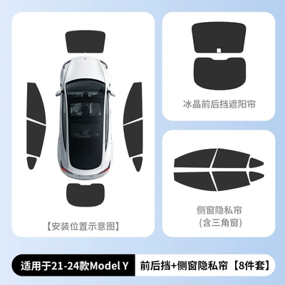 side window sun protection cover, Car curtains - 21-24-myfull-vehicle-privacy-8-piece-set-original-vehicle-dimensions