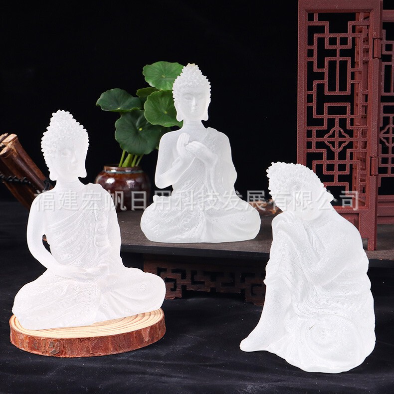樹脂工芸品クリエイティブ仏像装飾品ホームリビングルーム彫刻仏像玄関床置き装飾品工場直販|undefined