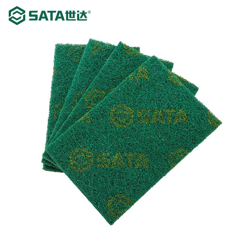 世达工业百洁布不锈钢拉丝布厨房清洁抹布刷国去污打磨抛光片除锈