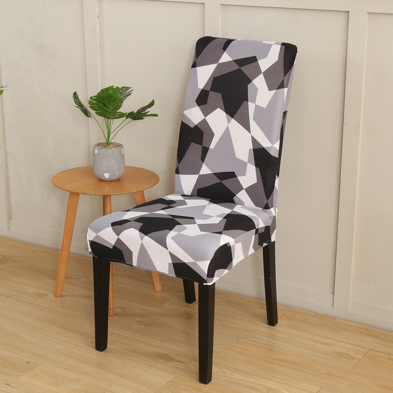 Funda elástica para silla de Navidad, funda para silla de oficina de una pieza, funda simple para silla de comedor, funda para silla de hotel