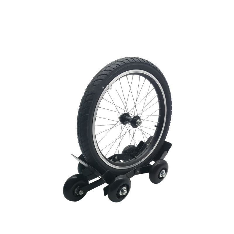 Self-help tool for flat tires on electric motorcycles, electric scooters, and bicycles; tire repair aid for flat tires