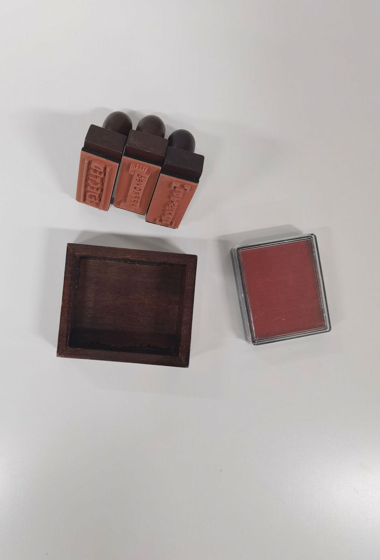 Fuente de fábrica de madera de Año Nuevo sello retro sello de madera de texto de mano sello de cuentas de madera de caucho inglés impresión de decoración de madera