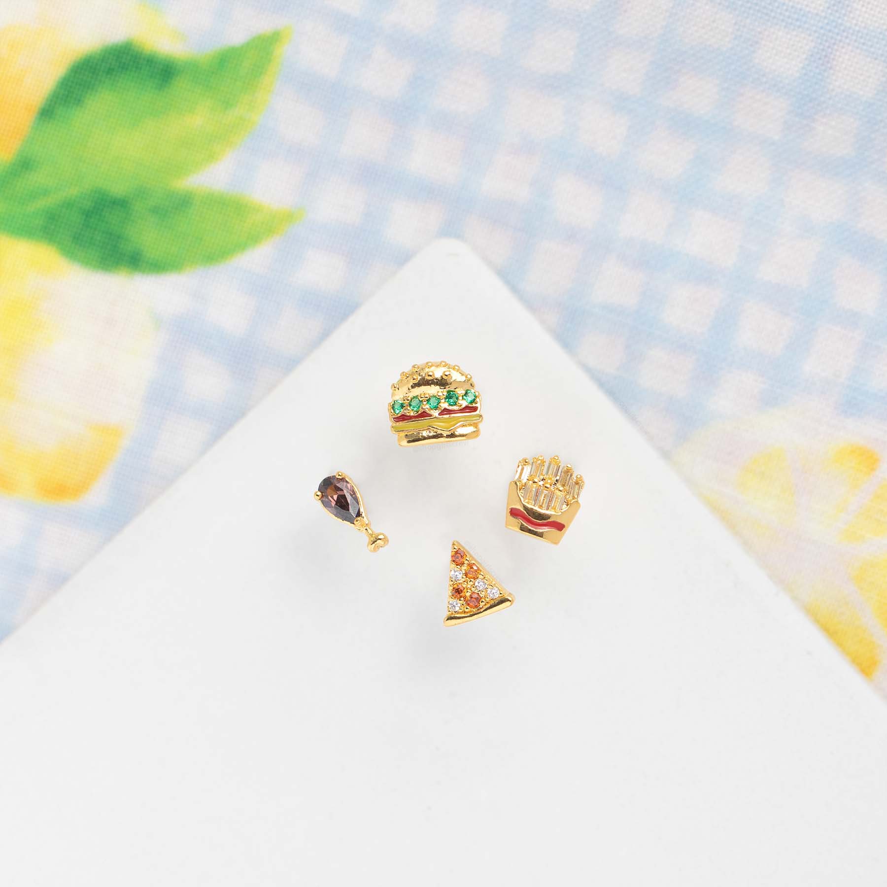 Lunch Is On Us Stud Set.jpg