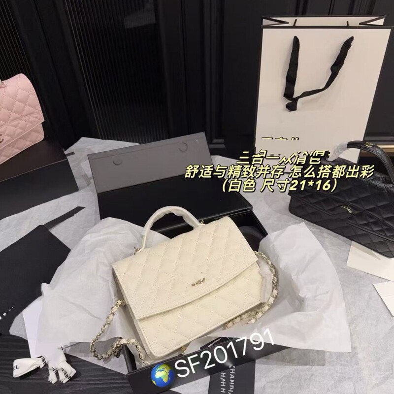 Xiaoxiang Woc Spring and Summer New Chain Fashion 25C Mini Backpack Handbag Multi-Functional Backpack
