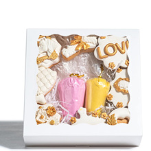 跨境爆款生日派对透明开窗礼品盒婚礼派对包装盒糕点一次性打包盒