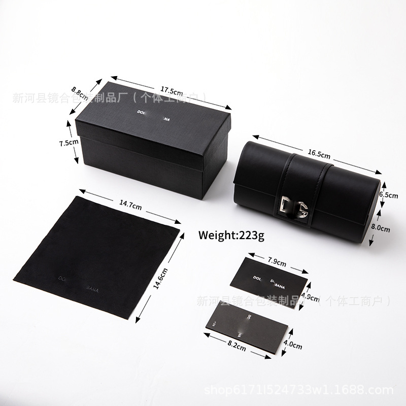 Spot al por mayor nueva caja de gafas de marca de alta gama de moda caja de gafas de sol de alta gama caja de embalaje completa