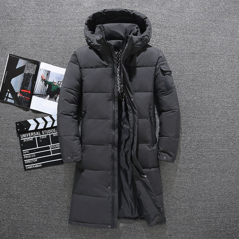 Men's down Jacket 2024 New Winter Large Size Thickeneded Cold Warm Long Men's Winter Jacket 866