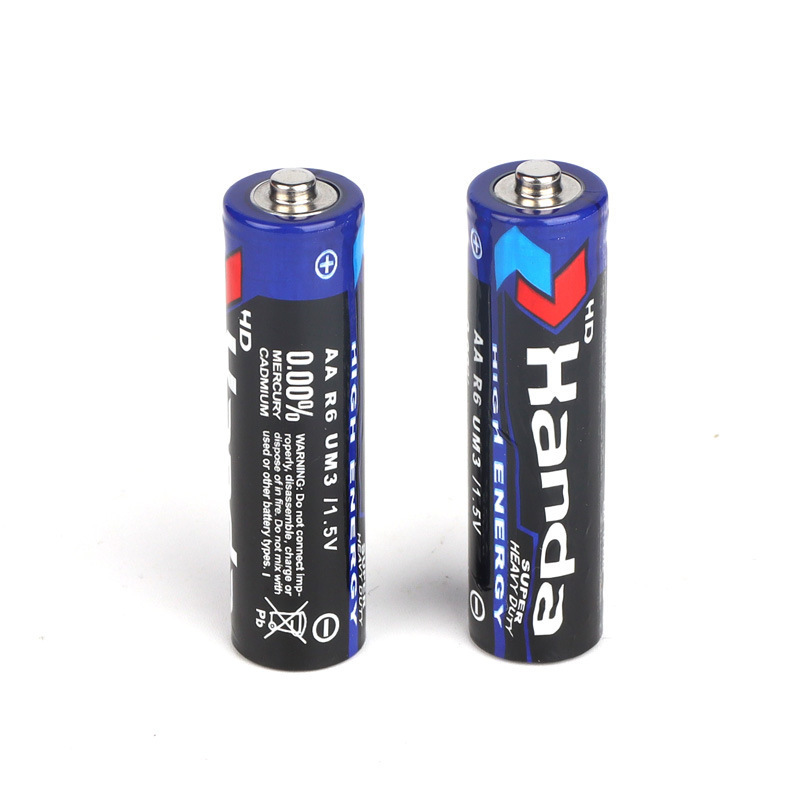 5号7号碳性汉达电池七号电视空调遥控器闹钟五号玩具耐用电池批发