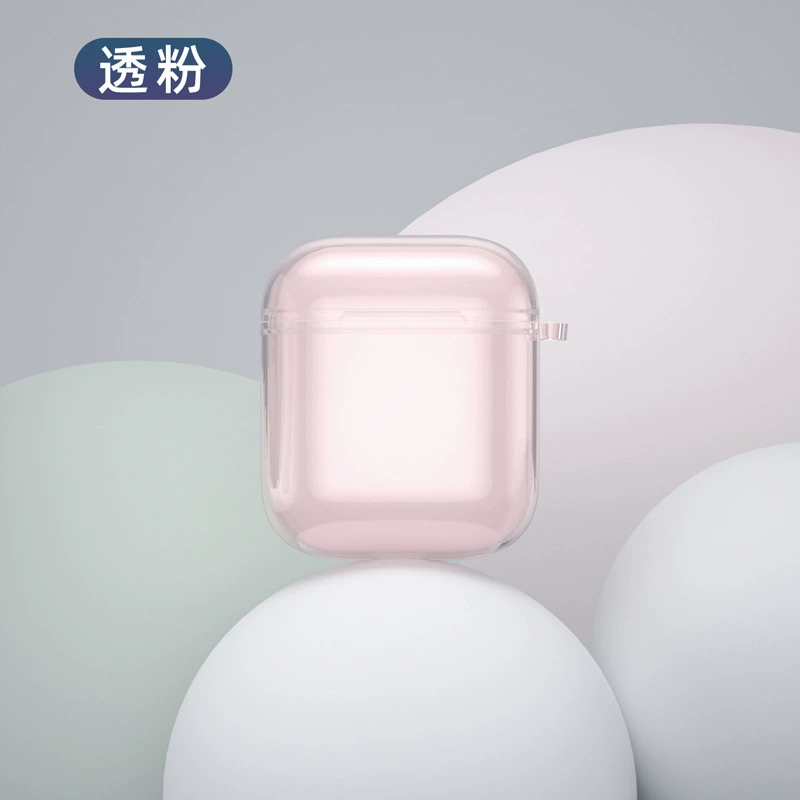 Protective Case (Apple AirPods / AirPods Pro) transparent high-translucency cover, precise cutouts, multi-color