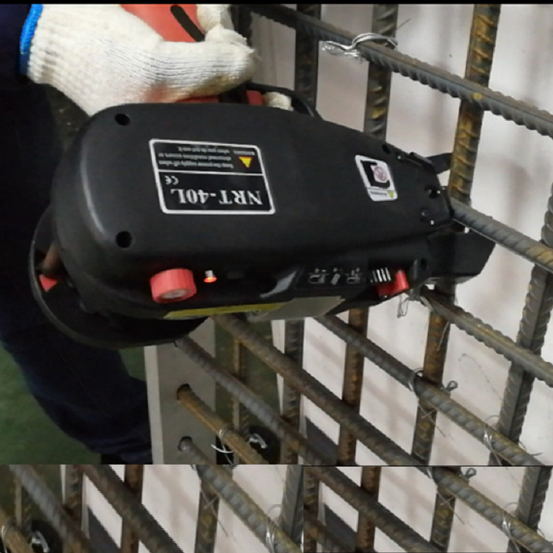 手提式电动钢筋捆扎机 新锂电圆钢捆扎机 小型钢筋绑丝机厂家