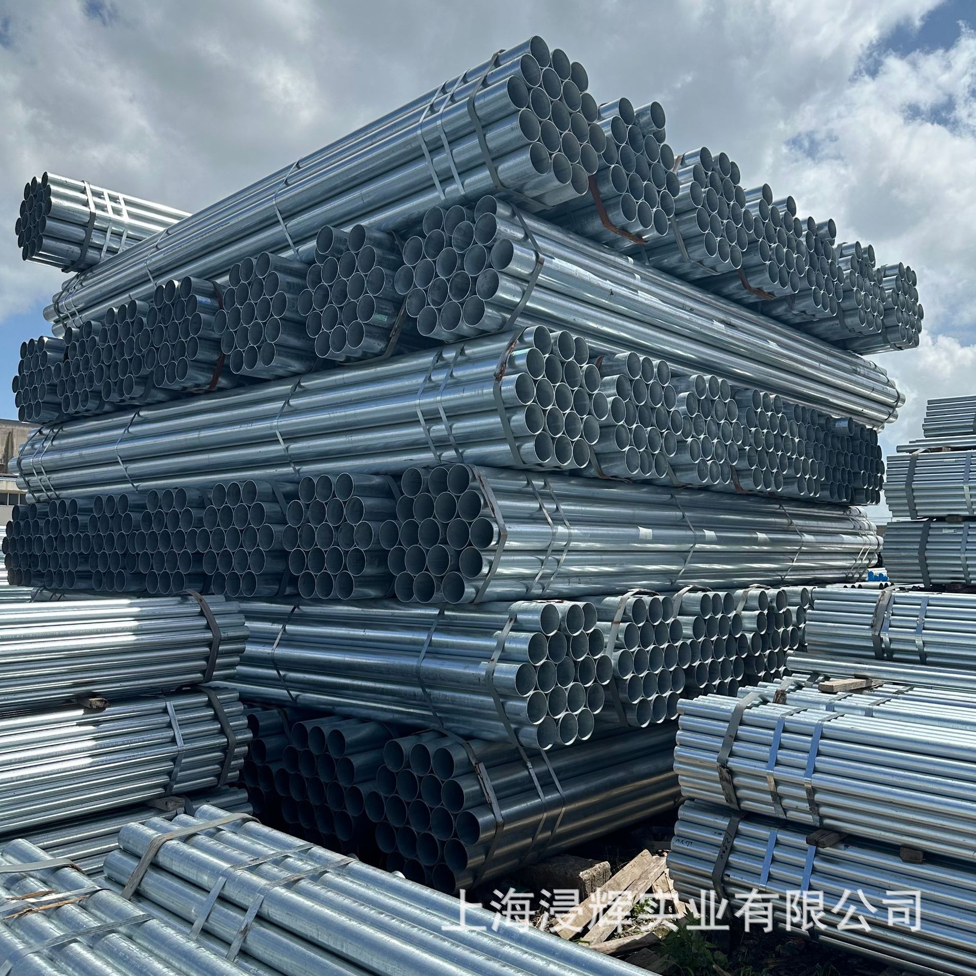 热镀锌圆管消防管穿线管DN15-DN200厚薄均有可加工规格齐全铁管