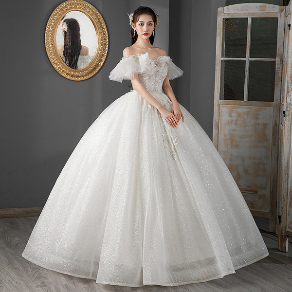 Wedding Dress 2025 New Bride Tube Top Elegant Trailing Slimming…