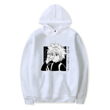 跨境全职猎人卡通日漫HUNTER x HUNTER连帽欧码卫衣男新品 hoodie