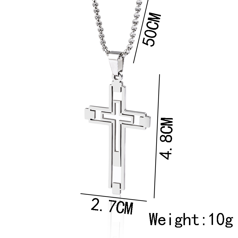 Cross Necklace Image 1