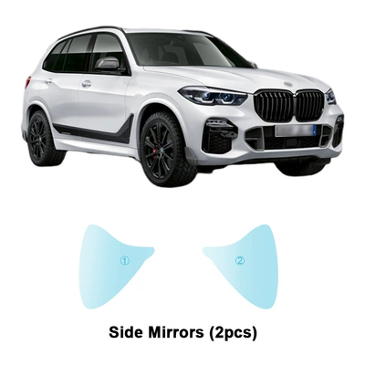 BMW X5MF95 competition version: Automotive Film - tpu-transparent-protective-film-bmw-x5mf95-competition-version-20-22-rearview-mirror-tpu-protective-film