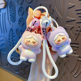 Креативный мультяшный милый брелок, кукла для ключей, украшение на сумку, подарок на день рождения