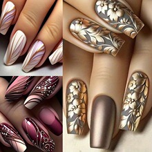 M 37164 Luxury Ballet Nail Stickers ����������� ŷ�������
