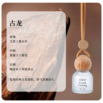 Car Perfume Aromatherapy Round Head to Remove Odors, Freshen - cologne-8ml