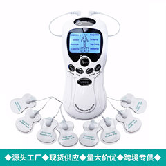 クロスボーダーtensionデジタル経絡理学療法器中低周波マッサージ器emsマッサージ器マッサージはロシア語ベトナム語を貼り付けます。
