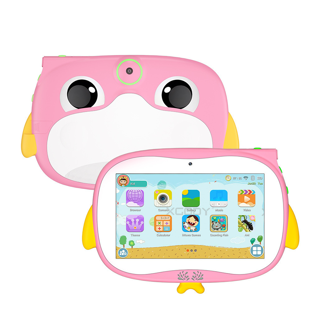 Penguin Children's Tablet 4+64 Android 12 Love Doll Children's Game Software Parental Control Wfi Version