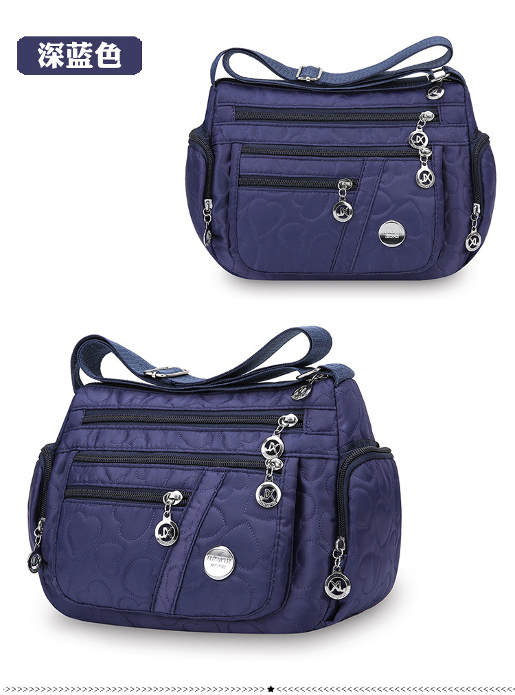 Crossbody bag for women 2025 New style middle-aged women's bag, large capacity single-shoulder mom bag, versatile, casual and fashionable women's bag undefined