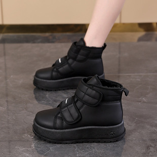 Thick Velvet Snow Boots for Women 2025 Winter New Student Velvet Warm Cotton Shoes Women's Short Boots Kt-2820